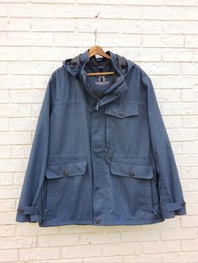 L.L. Bean Shell Jacket Blue Windbreaker XL